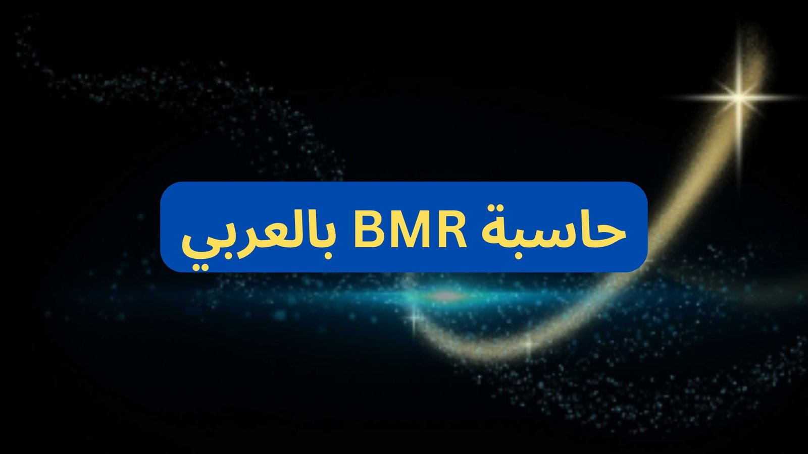 حاسبة BMR بالعربي